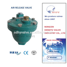 micro air valve with cast iron body and stainless steel ball